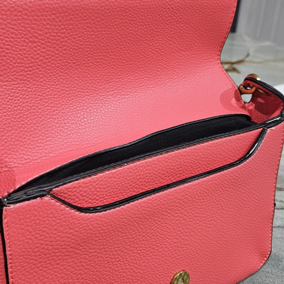 Coach Red Leather Crossbody With Coach Box! NWOT - Picture 7 of 16